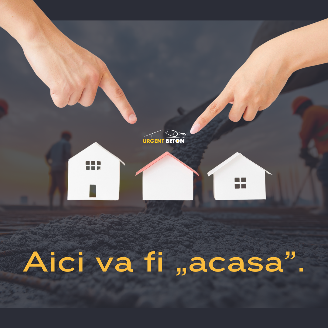 Aici va fi "acasa". Ghid complet pentru turnarea betonului fara stres