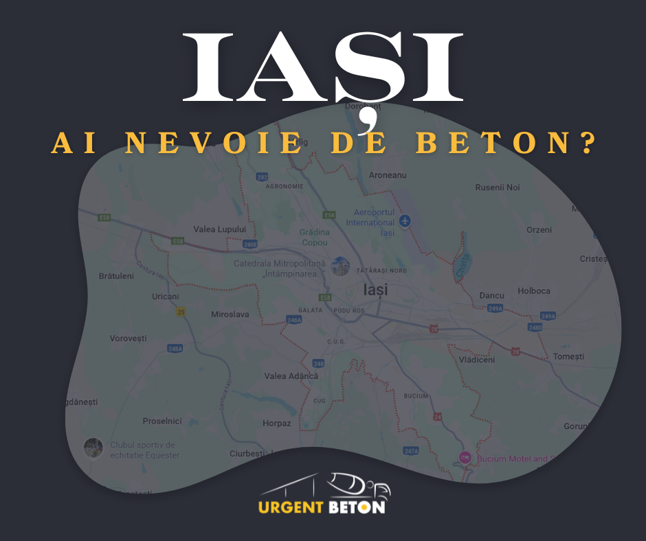 Cauti beton la cifa in Iasi? Acum poti sa comanzi rapid si simplu cu Urgent Beton
