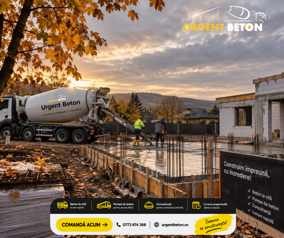 Cand ai nevoie de pompa de beton? De ce accesul santierului conteaza mai mult decat crezi