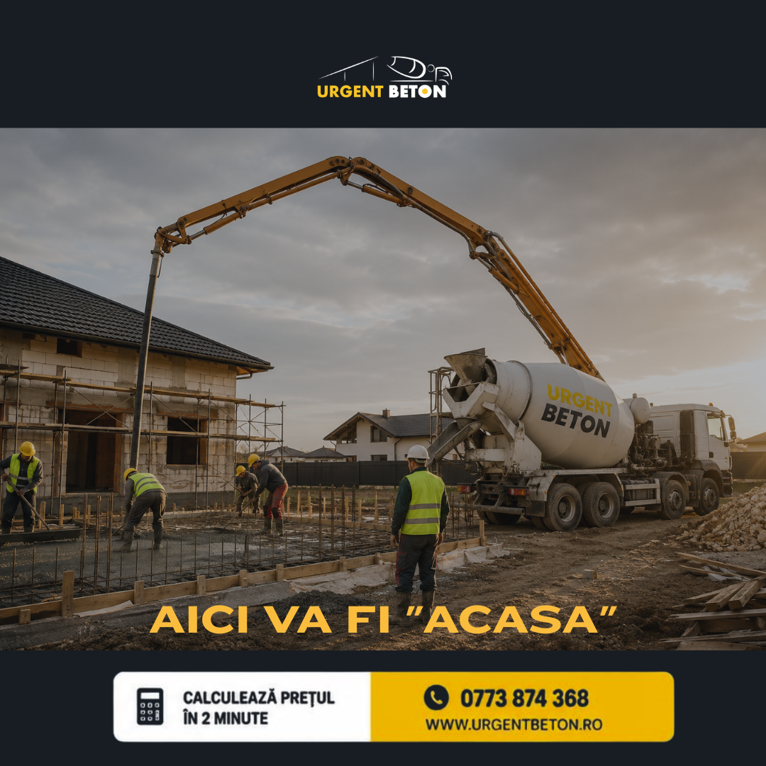 Ghid complet: Cum planifici livrarea betonului direct pe santier | Urgent Beton